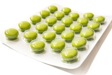 Pflanzliche Medizin grün