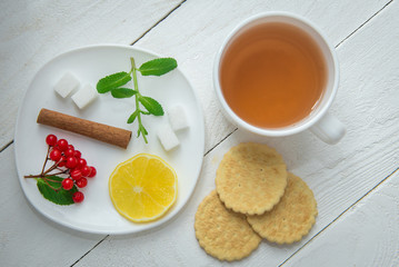 Breakfast on the table