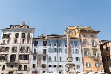 Obraz premium Architecture in center of Rome, Italy. 