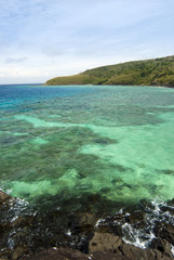 Coral reef off Drawaqa Island