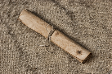 twisted old manuscript