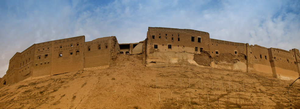 Panorama Zitadelle Von Erbil