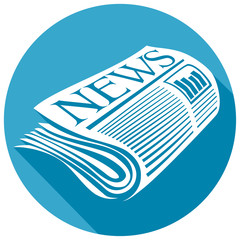 newspaper flat icon
