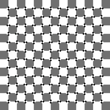 Optical Illusion - Checkerboard (version 2)