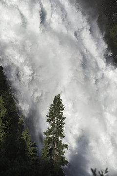 Kinuseo Falls, Monkman Provincial Park; British Columbia, Canada