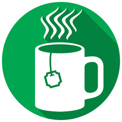 hot mug with tea