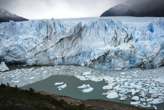 Moreno Glacier and Lake Argentino, Los Glaciares National Park; Santa Cruz province, Argentina