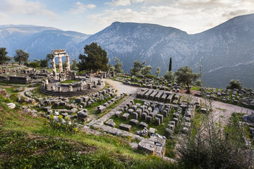 Sanctuary of Athena, Delphi, Greece