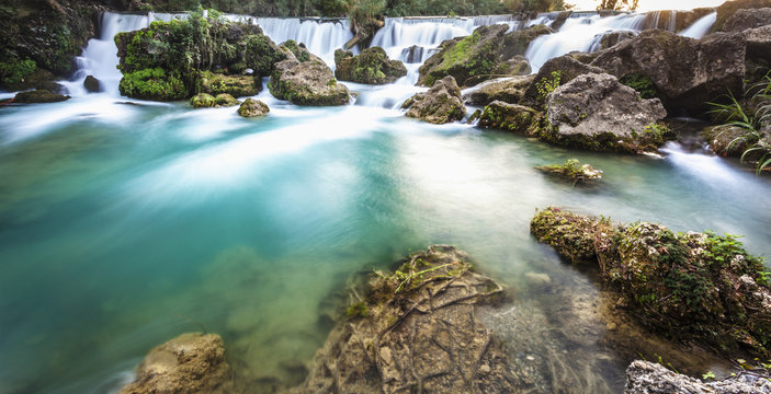 Cydnus River flowing through Tarsus, Tarsus, Turkey