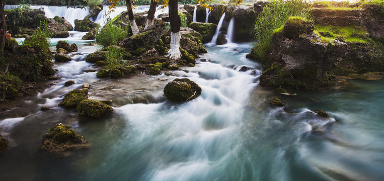 Cydnus River flowing through Tarsus, Tarsus, Turkey