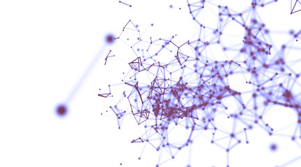 Futuristic virtual technology background, Fiber virtual optic cables, fibre connection, telecomunications concept, digitally generated image