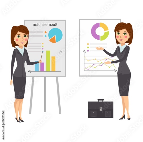 "Business woman silhouette" Stock image and royalty-free vector files