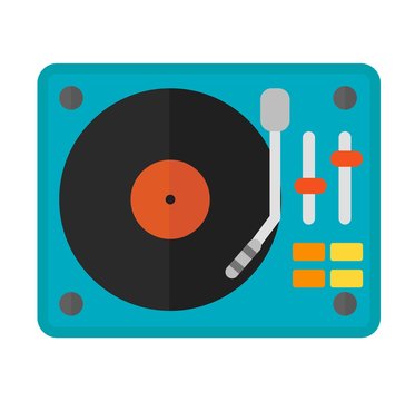 Dj music equipment icon