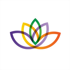 luxury colorful logo
