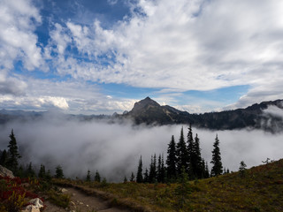 Mount Rainier Clouds