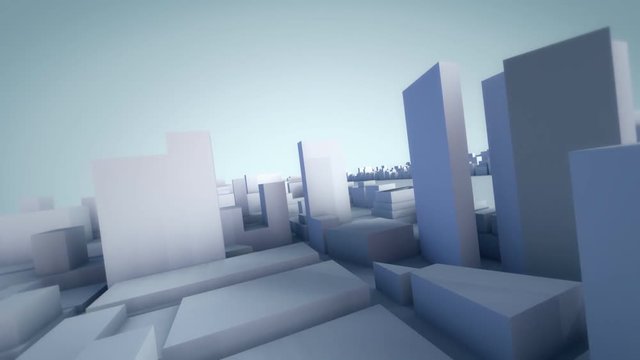 3D animation of NYC architecture 