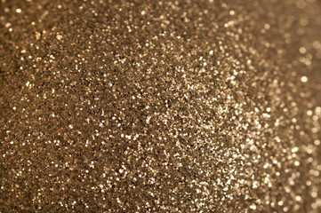 Sparkling gold glitter background texture