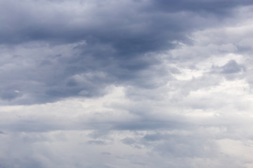 clouds in the sky as the background