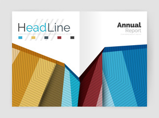 Business annual report abstract backgrounds