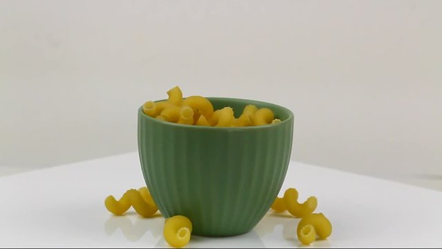 Cavatappi Pasta in a bowl