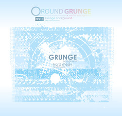 Grunge blue textures