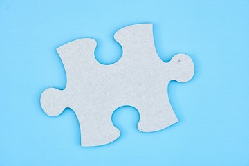 Obraz premium Cardboard Jigsaw Pieces