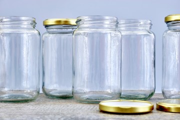 Glass Storage Jars