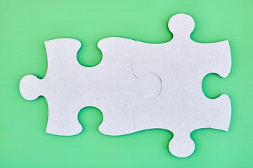 Obraz premium Cardboard Jigsaw Pieces