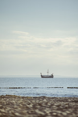 sailboat in Baltic sea