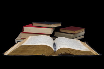 Bible and other books