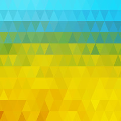 Fototapeta na wymiar Background with colorful hex grid