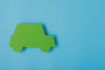 paper green cars
