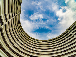 Sky from Concrete Wall