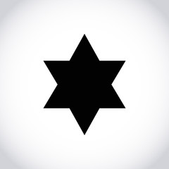 star icon stock vector illustration flat design