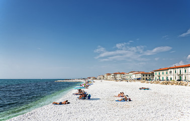 Marina di Pisa Strand Toskana