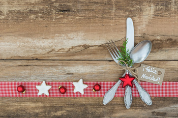 Cena de Navidad invitación