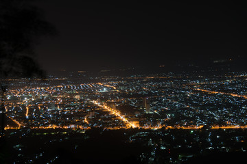 View of Hatyai at night