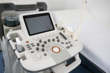 Gynecologist clinic examination