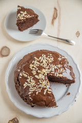 Schokoladen Mandel Kuchen