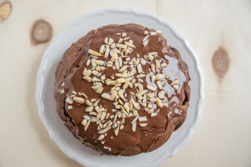 Schokoladen Mandel Kuchen