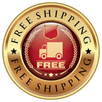 Free Shipping badge