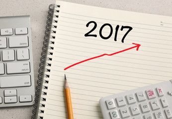 upward trend for the year 2017