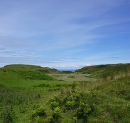 Fototapeta na wymiar Landschaft auf Rathlin Island / Nordirland