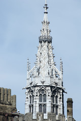 Octagonal Gothic tower