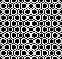 Abstract geometric hipster fashion pillow hexagon pattern