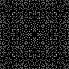 geometric black and white graphic design abstract pillow pattern