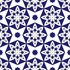 Seamless background with round elements