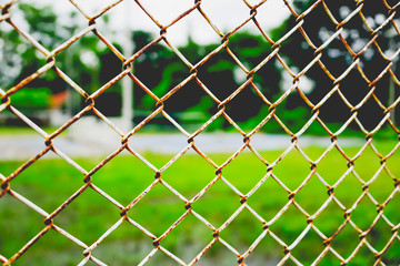 Fototapeta premium steel mesh