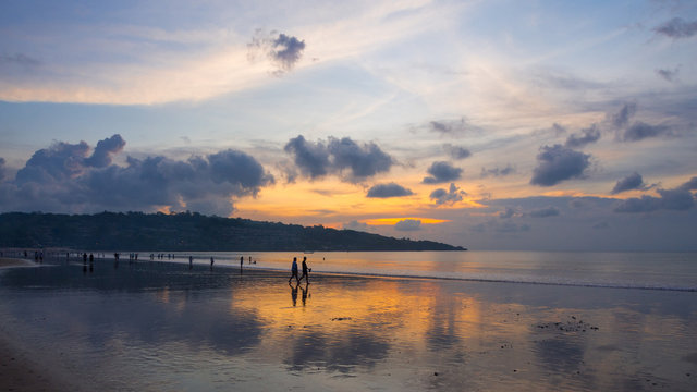 Jimbaran Beach Sunset