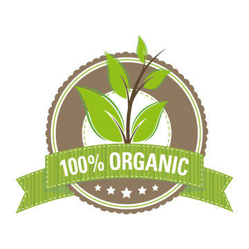 100 % Organic Button